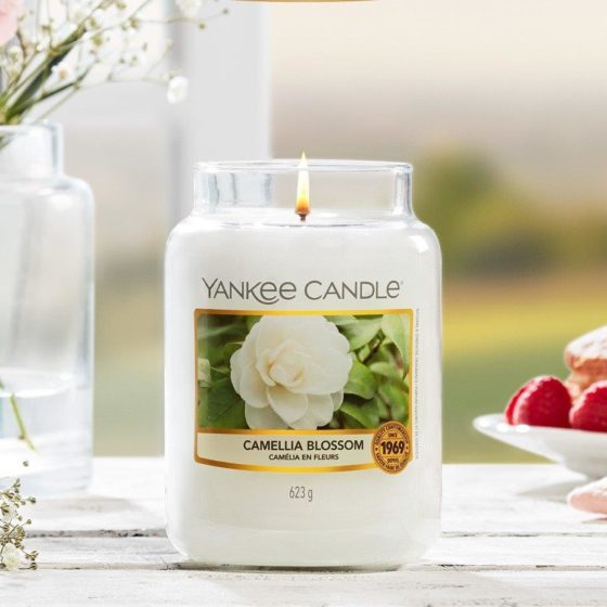 Bougie Yankee Candle camelia en fleurs camellia blossom Cocoonly